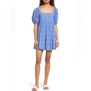Melrose and Market Puff Sleeve Mini Dress